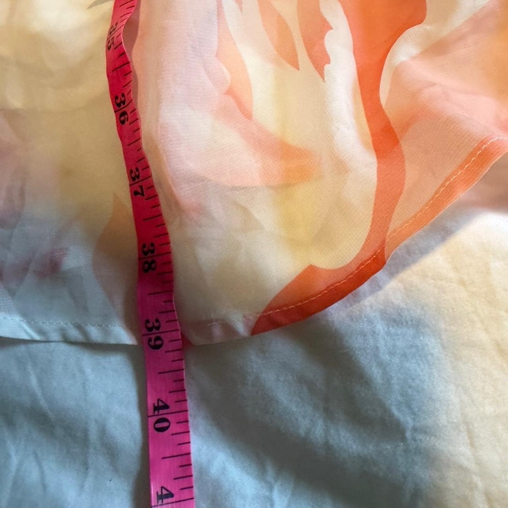 ANONYME Designers Floral Tie Neck Dress NWOT Small - Picture 5 of 8